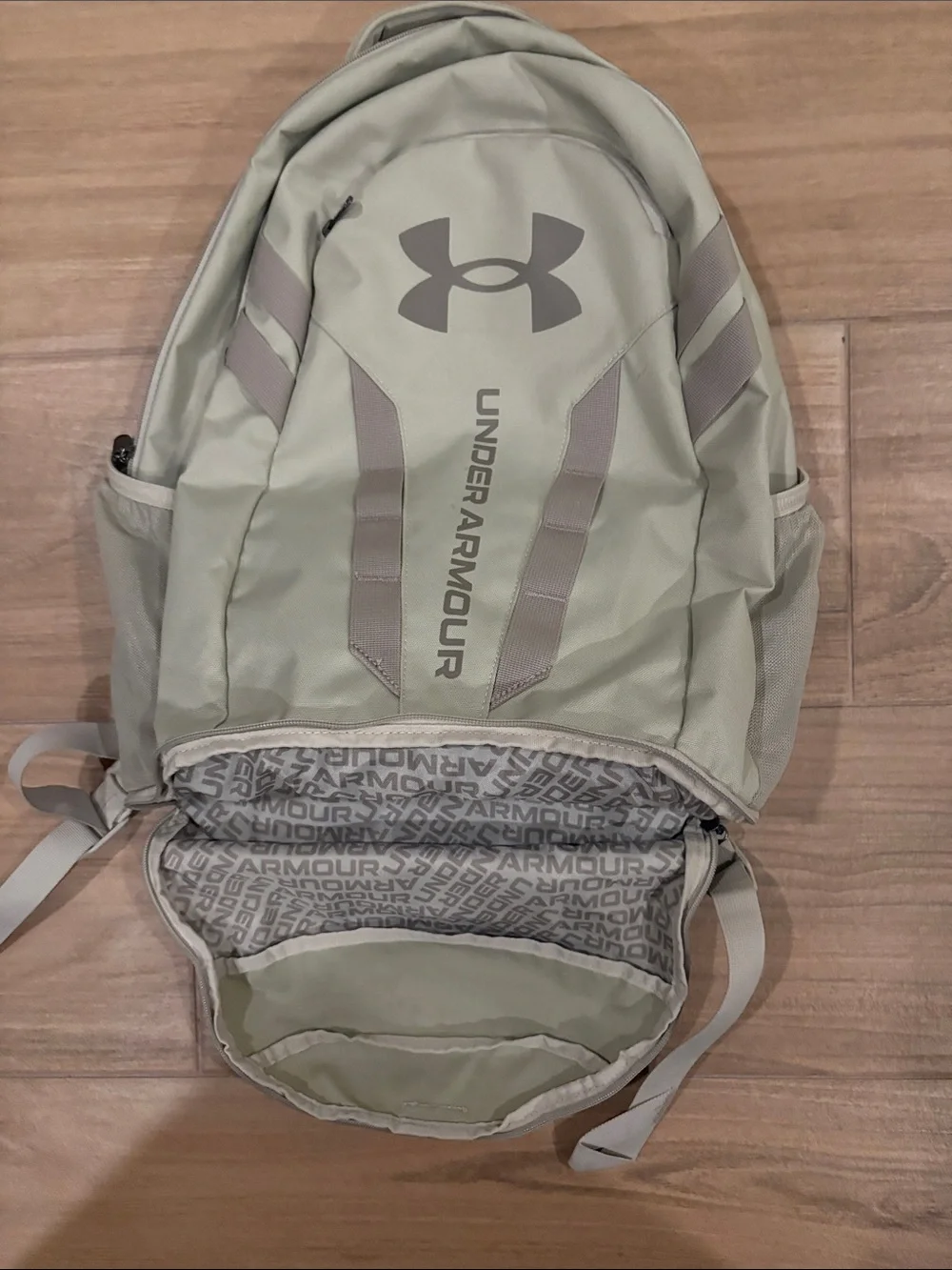 Under Armour Men’s Tan/Light Beige Backpack with Logo